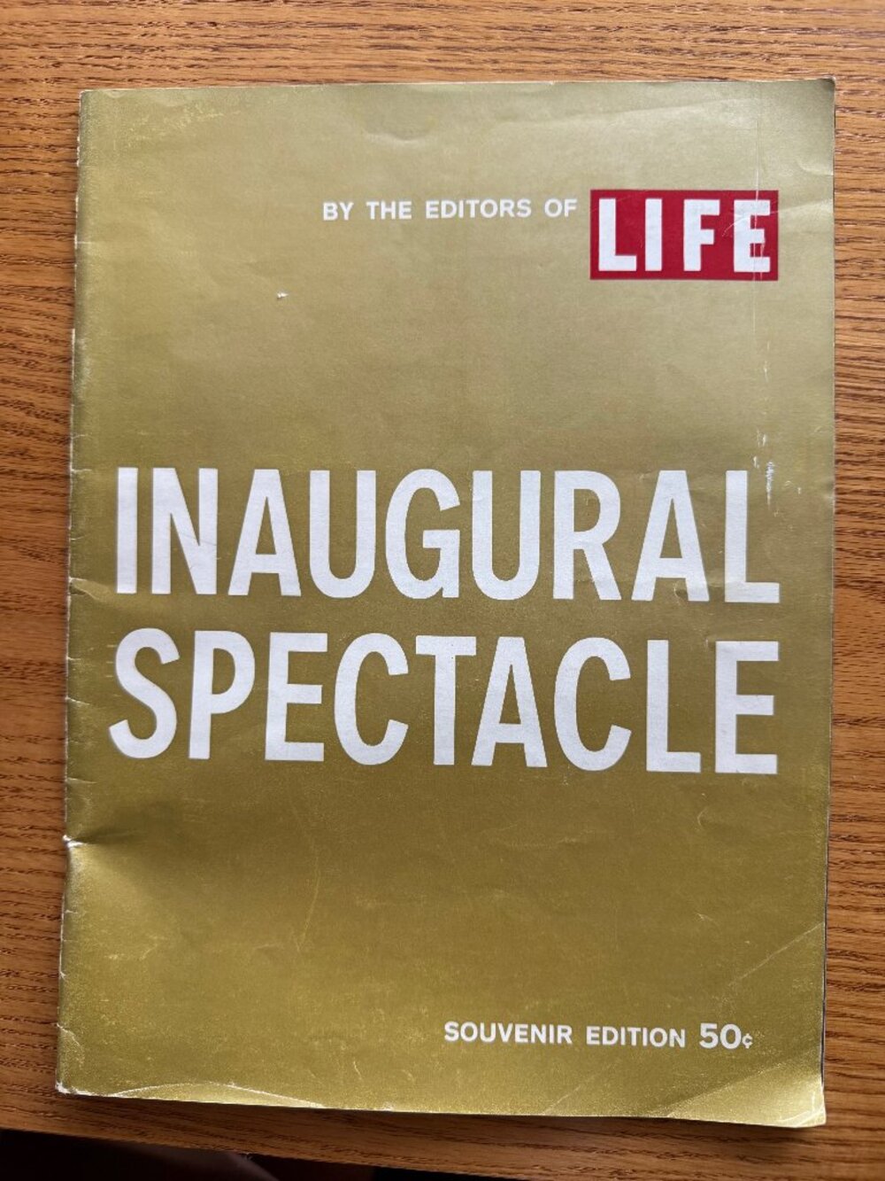 Vintage 1961 Life Magazine President John F. Kennedy inauguration